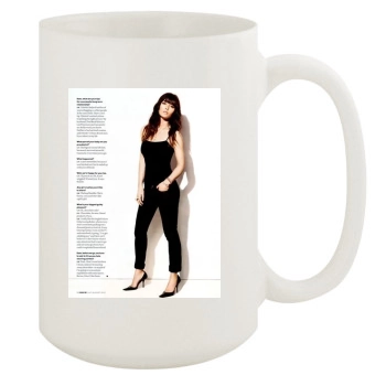 Jessica Biel 15oz White Mug