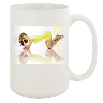 Jessica Biel 15oz White Mug