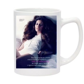 Jessica Biel 14oz White Statesman Mug