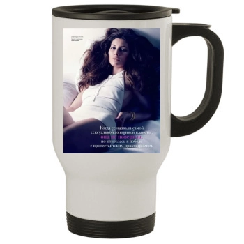 Jessica Biel Stainless Steel Travel Mug