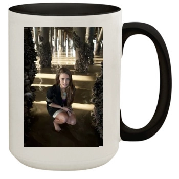 Jessica Lowndes 15oz Colored Inner & Handle Mug