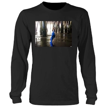 Jessica Lowndes Men's Heavy Long Sleeve TShirt