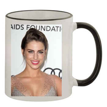 Jessica Lowndes 11oz Colored Rim & Handle Mug