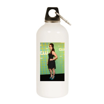 Jessica Lowndes White Water Bottle With Carabiner