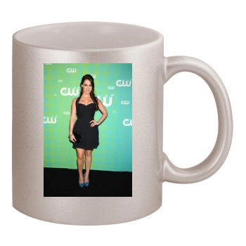 Jessica Lowndes 11oz Metallic Silver Mug