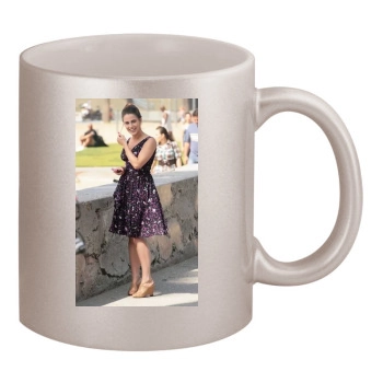 Jessica Lowndes 11oz Metallic Silver Mug