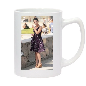 Jessica Lowndes 14oz White Statesman Mug