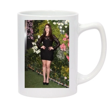 Jessica Lowndes 14oz White Statesman Mug