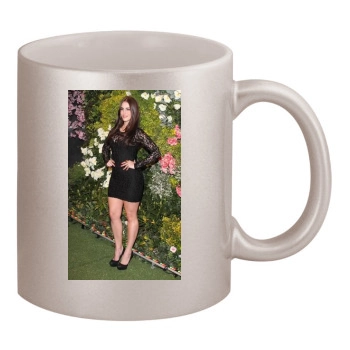 Jessica Lowndes 11oz Metallic Silver Mug