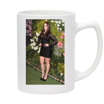 Jessica Lowndes 14oz White Statesman Mug