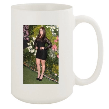 Jessica Lowndes 15oz White Mug