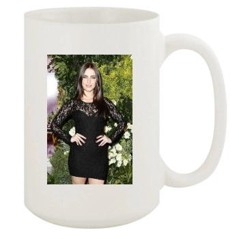 Jessica Lowndes 15oz White Mug