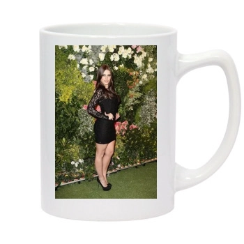 Jessica Lowndes 14oz White Statesman Mug