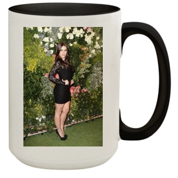 Jessica Lowndes 15oz Colored Inner & Handle Mug