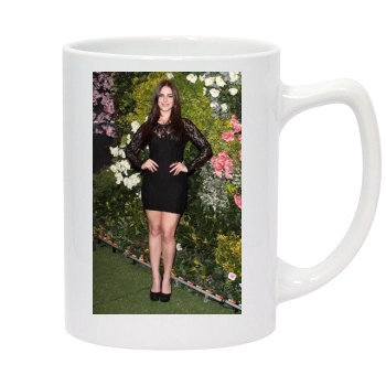 Jessica Lowndes 14oz White Statesman Mug