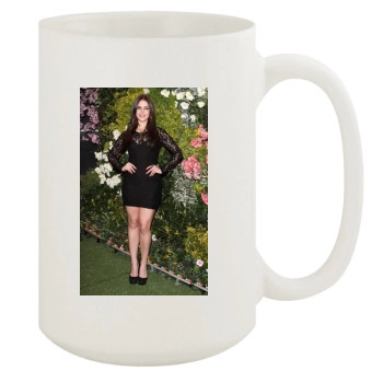 Jessica Lowndes 15oz White Mug