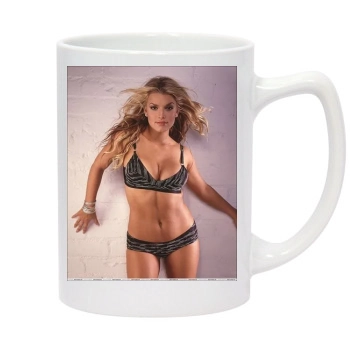 Jessica Simpson 14oz White Statesman Mug