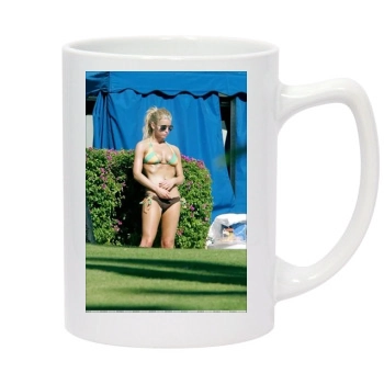 Jessica Simpson 14oz White Statesman Mug