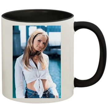 Jessica Simpson 11oz Colored Inner & Handle Mug