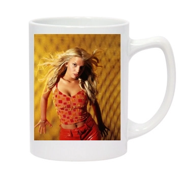 Jessica Simpson 14oz White Statesman Mug