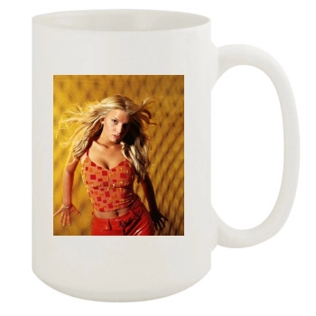 Jessica Simpson 15oz White Mug