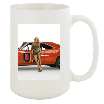 Jessica Simpson 15oz White Mug