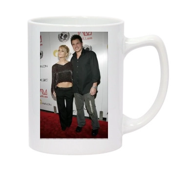 Jessica Simpson 14oz White Statesman Mug