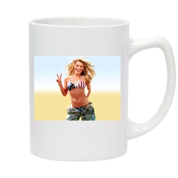 Jessica Simpson 14oz White Statesman Mug