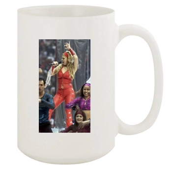 Jessica Simpson 15oz White Mug