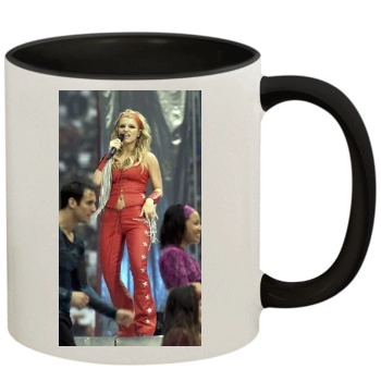 Jessica Simpson 11oz Colored Inner & Handle Mug