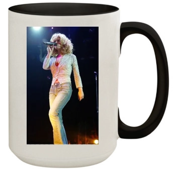 Jessica Simpson 15oz Colored Inner & Handle Mug