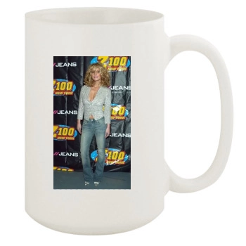 Jessica Simpson 15oz White Mug