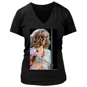 Jessica Simpson Women's Deep V-Neck TShirt