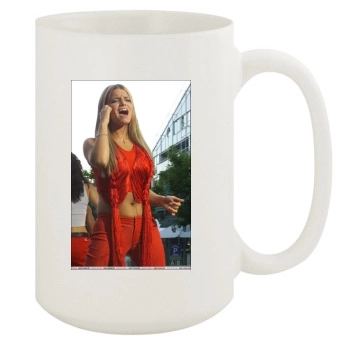 Jessica Simpson 15oz White Mug