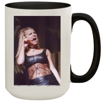 Jessica Simpson 15oz Colored Inner & Handle Mug