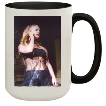 Jessica Simpson 15oz Colored Inner & Handle Mug