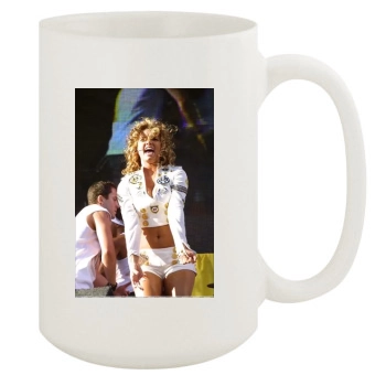 Jessica Simpson 15oz White Mug