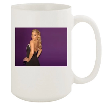 Jessica Simpson 15oz White Mug