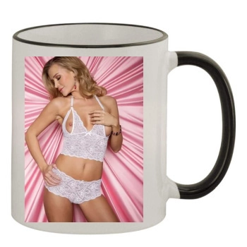 Joanna Krupa 11oz Colored Rim & Handle Mug