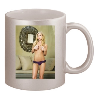 Joanna Krupa 11oz Metallic Silver Mug