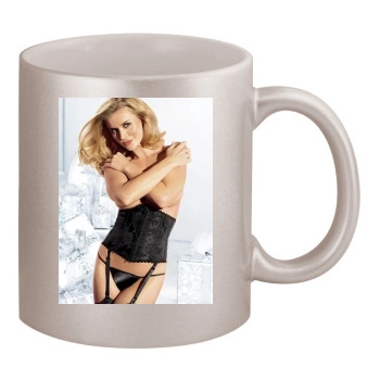 Joanna Krupa 11oz Metallic Silver Mug