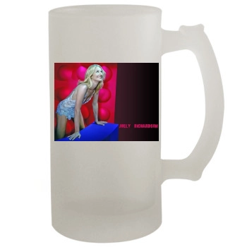 Joely Richardson 16oz Frosted Beer Stein