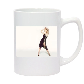 Joely Richardson 14oz White Statesman Mug