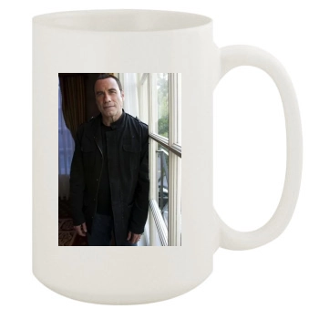 John Travolta 15oz White Mug