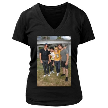 Paramore Women's Deep V-Neck TShirt