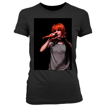 Paramore Women's Junior Cut Crewneck T-Shirt