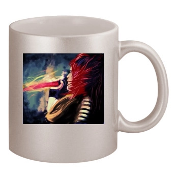 Paramore 11oz Metallic Silver Mug