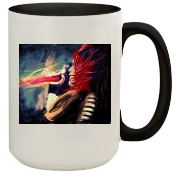 Paramore 15oz Colored Inner & Handle Mug