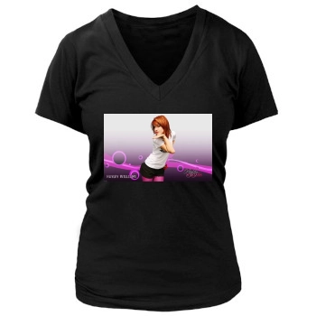 Paramore Women's Deep V-Neck TShirt