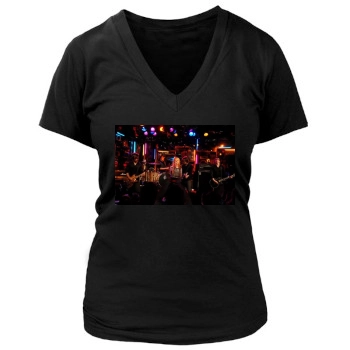 Paramore Women's Deep V-Neck TShirt